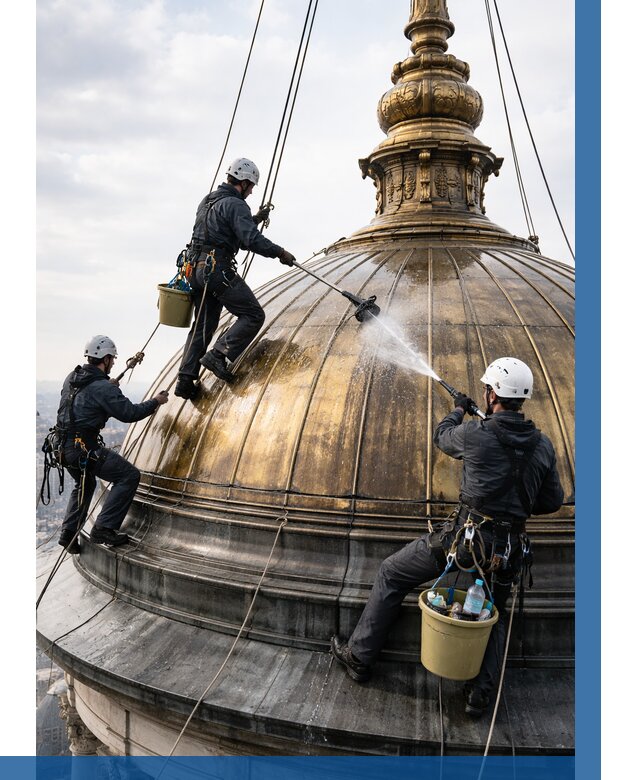 Мойка куполов и шпилей в Усолье-Сибирском от 8256 р. - заказать | ВЫСОТНИК-Сль