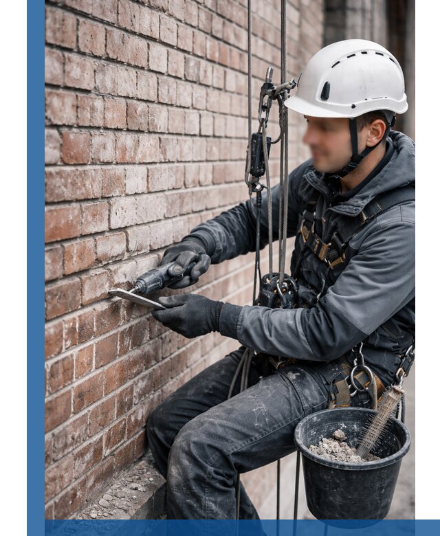 Расшивка кирпичных швов фасадов и стен, ремонт в Усолье-Сибирском