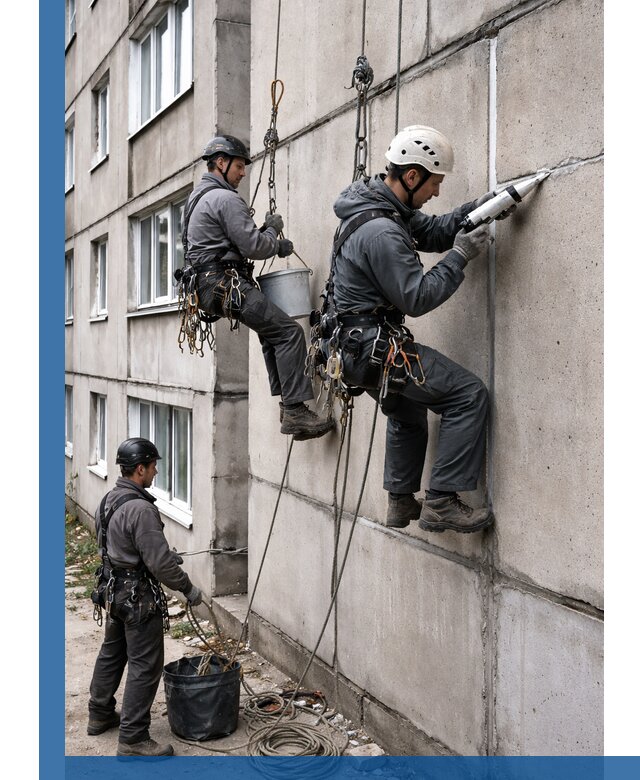 Герметизация межпанельных швов в Усолье-Сибирском с гарантией герметичности