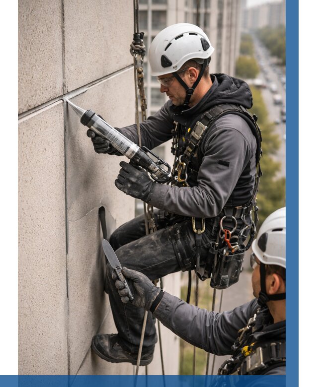 Первичная герметизация швов в Усолье-Сибирском от 619 р. | ВЫСОТНИК-Сль