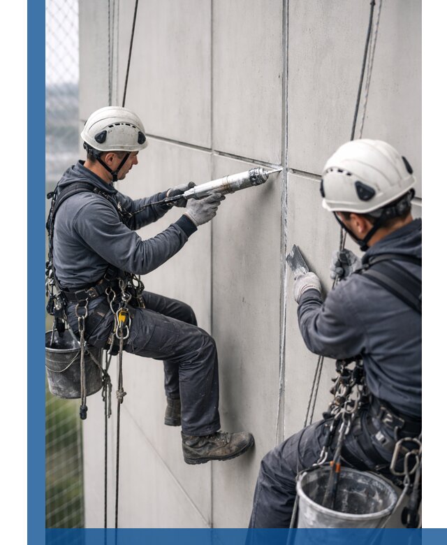 Первичная герметизация швов фасадов и кровель в Усолье-Сибирском