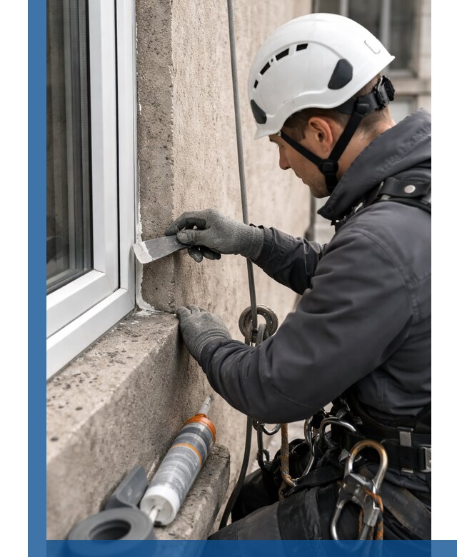 Герметизация монтажных швов окон в Усолье-Сибирском с гарантией качества