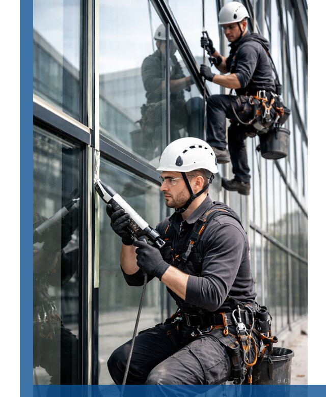 Герметизация витражных швов в Усолье-Сибирском для зданий и фасадов