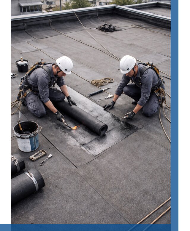 Ремонт мягкой кровли под ключ в Усолье-Сибирском от 722 р. | ВЫСОТНИК-Сль