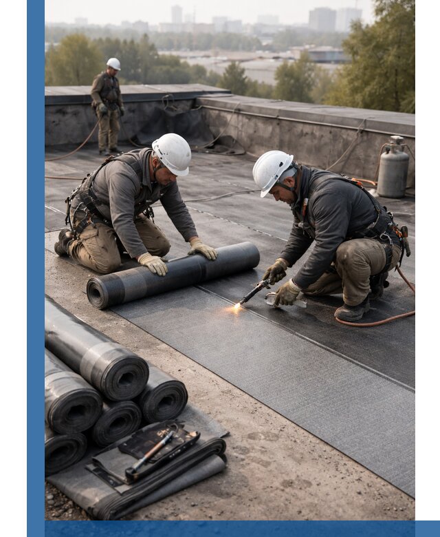 Монтаж мягкой кровли в Усолье-Сибирском профессионально и надежно