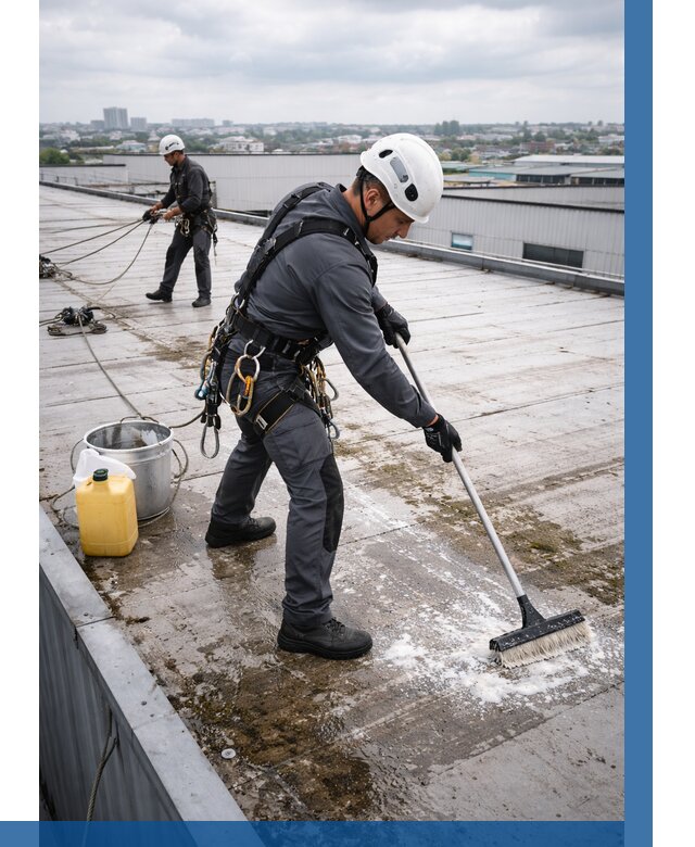 Очистка крыши по графику в Усолье-Сибирском от 7740 р. | ВЫСОТНИК-Сль