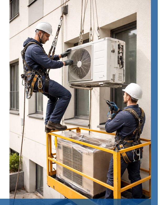 Демонтаж внешнего блока кондиционера в Усолье-Сибирском от 3612 р. | ВЫСОТНИК-Сль