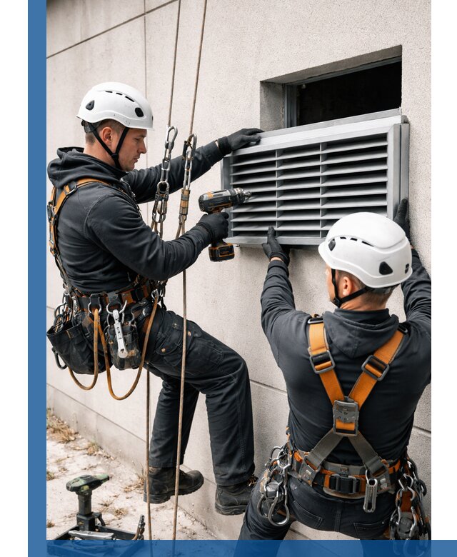 Монтаж вентиляционных решеток в Усолье-Сибирском профессиональный сервис