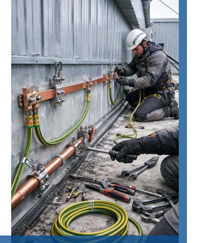 Монтаж заземления здания в Усолье-Сибирском от 25800 р. | ВЫСОТНИК-Сль