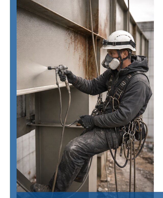 Антикоррозионная покраска металлических конструкций в Усолье-Сибирском