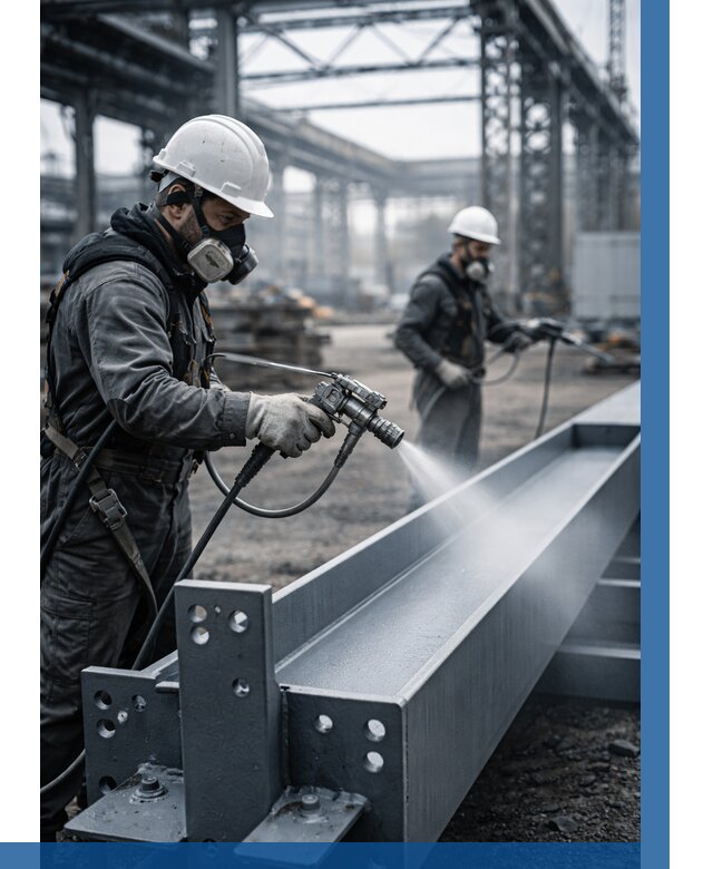 Антикорроз. обработка металлоконстр. в Усолье-Сибирском от 464 р. | ВЫСОТНИК-Сль