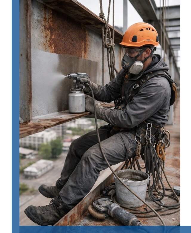 Антикоррозионная обработка металлоконструкций в Усолье-Сибирском под ключ