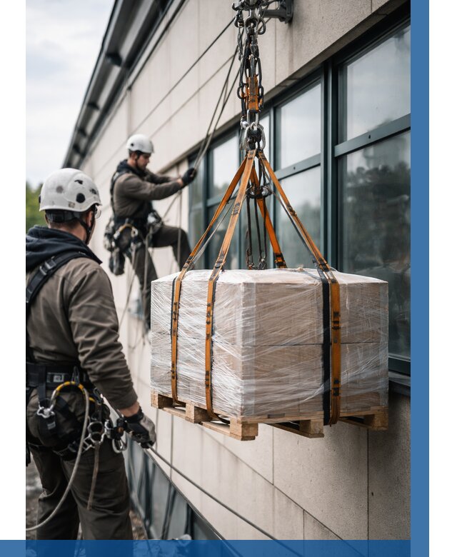 Подъем груза на высоту в Усолье-Сибирском от 3096 р. | ВЫСОТНИК-Сль