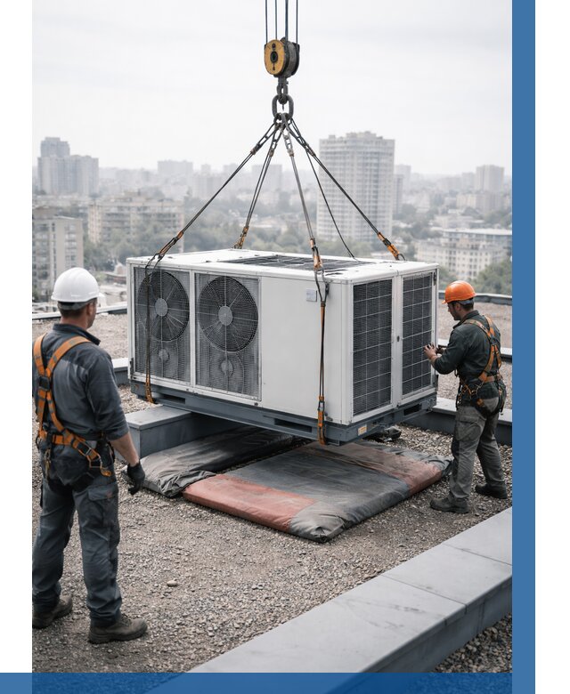 Подъем груза на крышу в Усолье-Сибирском от 5160 р. | ВЫСОТНИК-Сль заказать