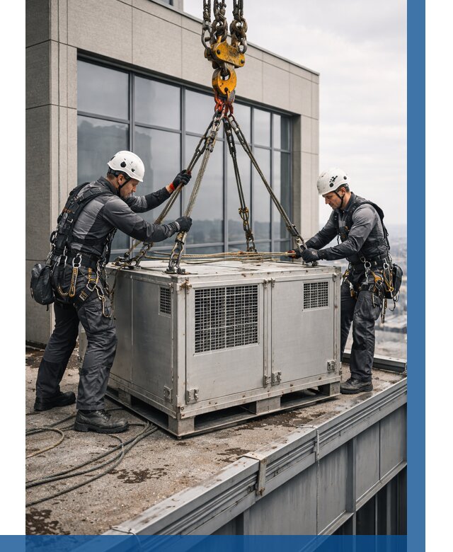 Такелажные работы на высоте в Усолье-Сибирском от 8256 р. | ВЫСОТНИК-Сль