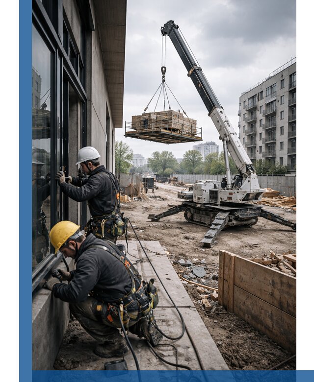 Аренда крана Пионер в Усолье-Сибирском для строительных работ