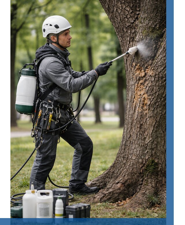 Обработка деревьев от вредителей в Усолье-Сибирском от 4644 р. | ВЫСОТНИК-Сль