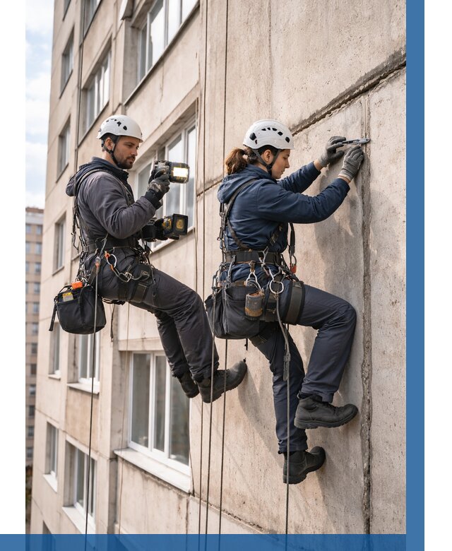 Обследование межпанельных швов в Усолье-Сибирском от 1858 р. | ВЫСОТНИК-Сль