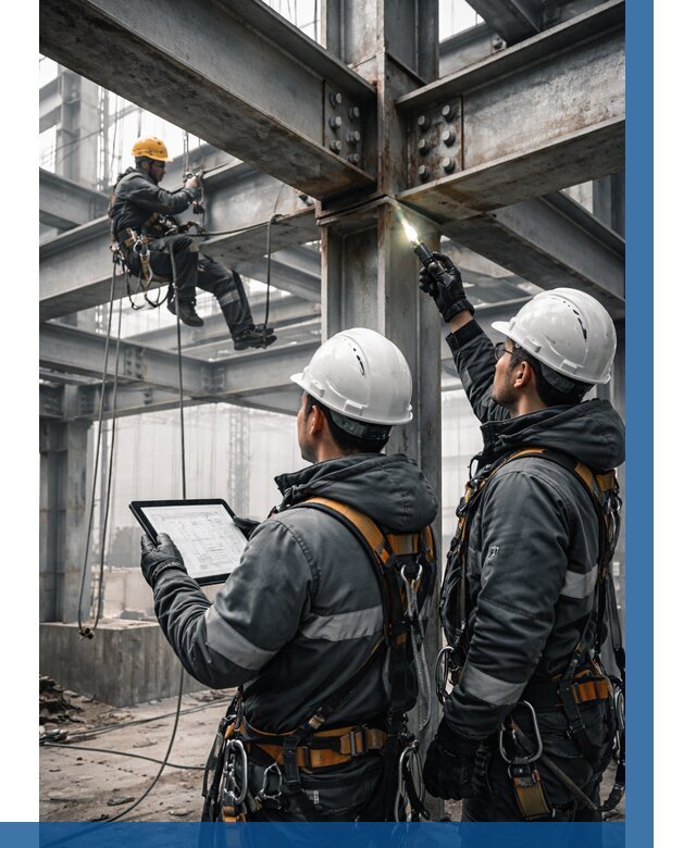 Обследование металлоконструкций в Усолье-Сибирском от 5676 р. | ВЫСОТНИК-Сль